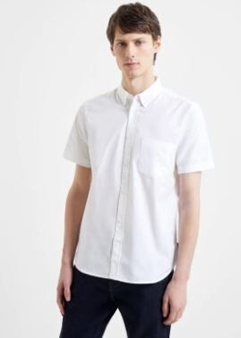 52UES FRENCH CONNECTION POLO WHITE
