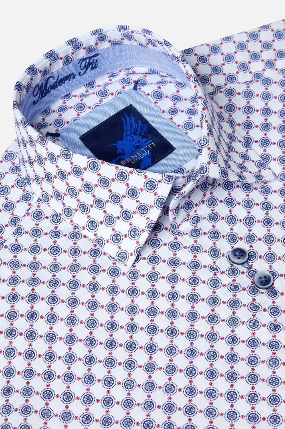BENETTI MALIBU SS SHIRT BORDO