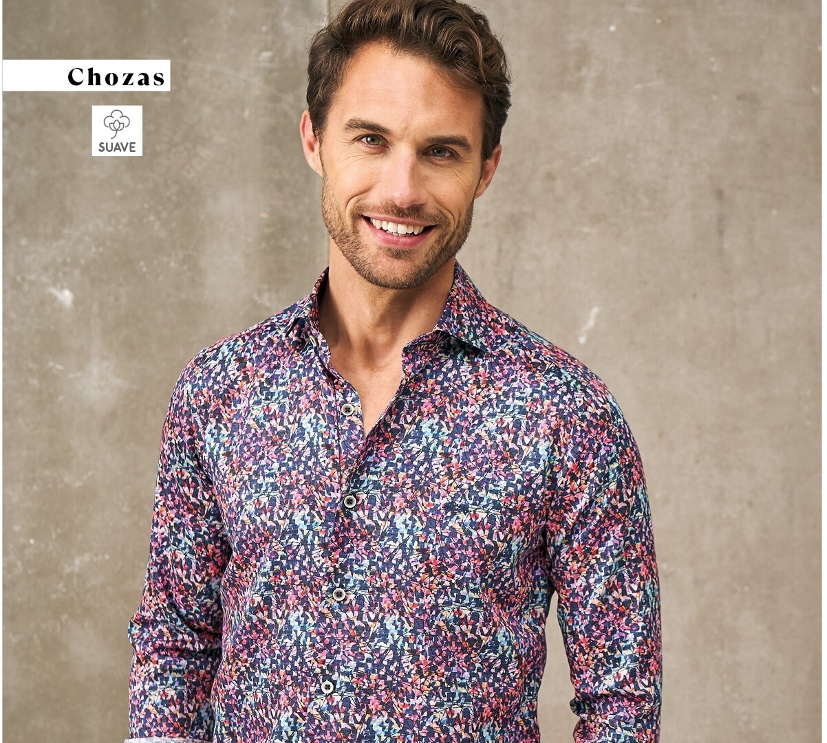 3VFG CHOZAS MENS SHIRT DARIO BELTRAN COL 700