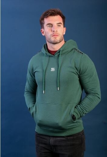 W 493MT285 ZACH HOODIE GREEN