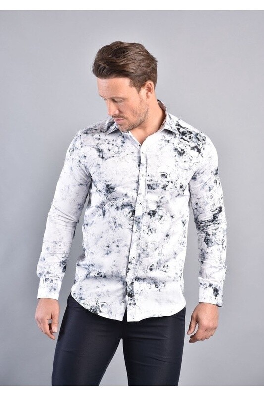 LS76864 GUIDE L/S SHIRT WHITE