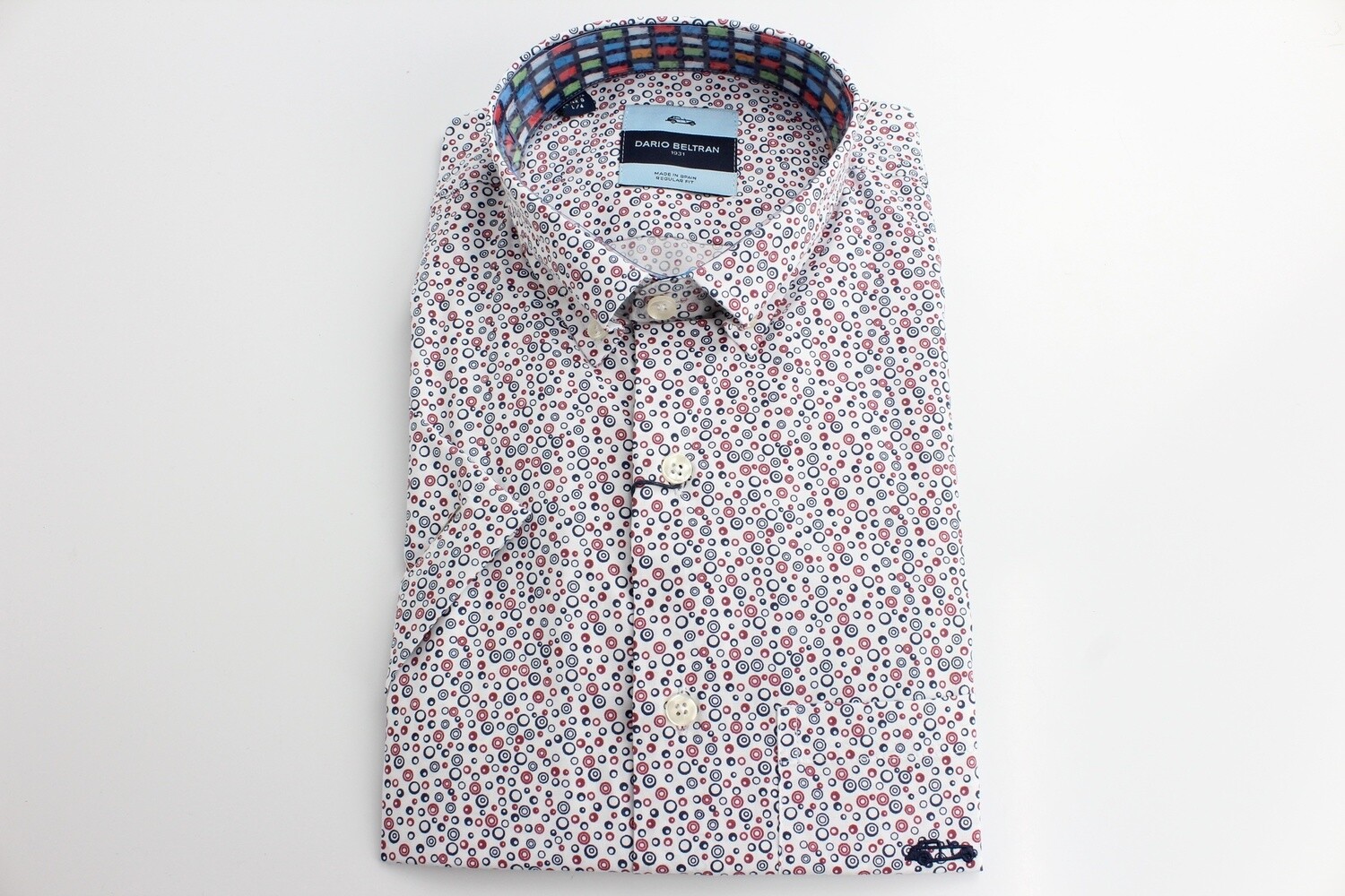 2VG VERDU MENS SHIRT DARIO BELTRAN COL 2401