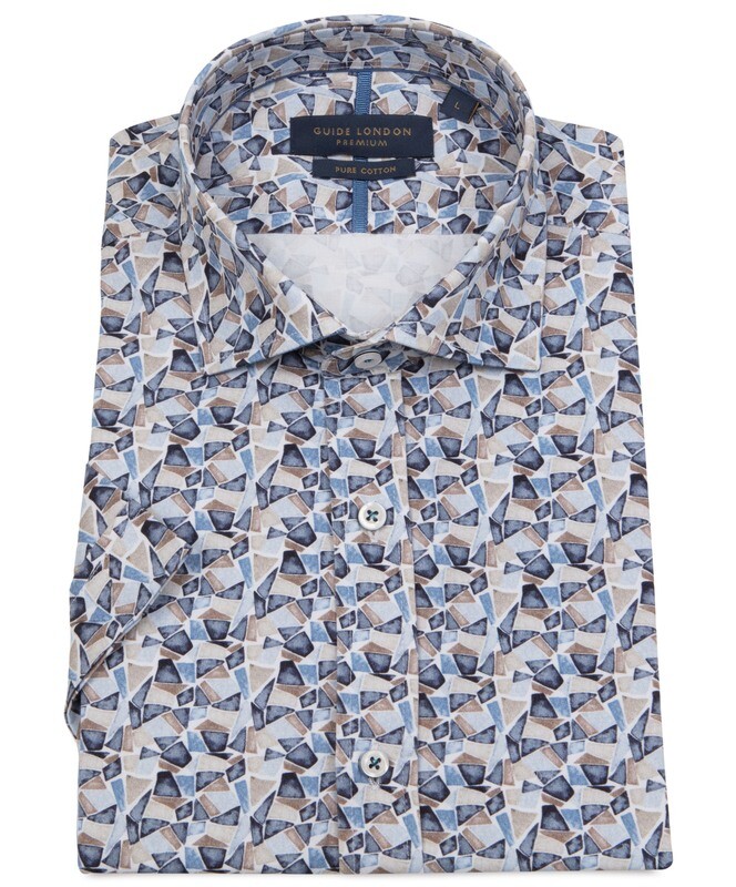 HS2785 GUIDE S/S SHIRT BLUE