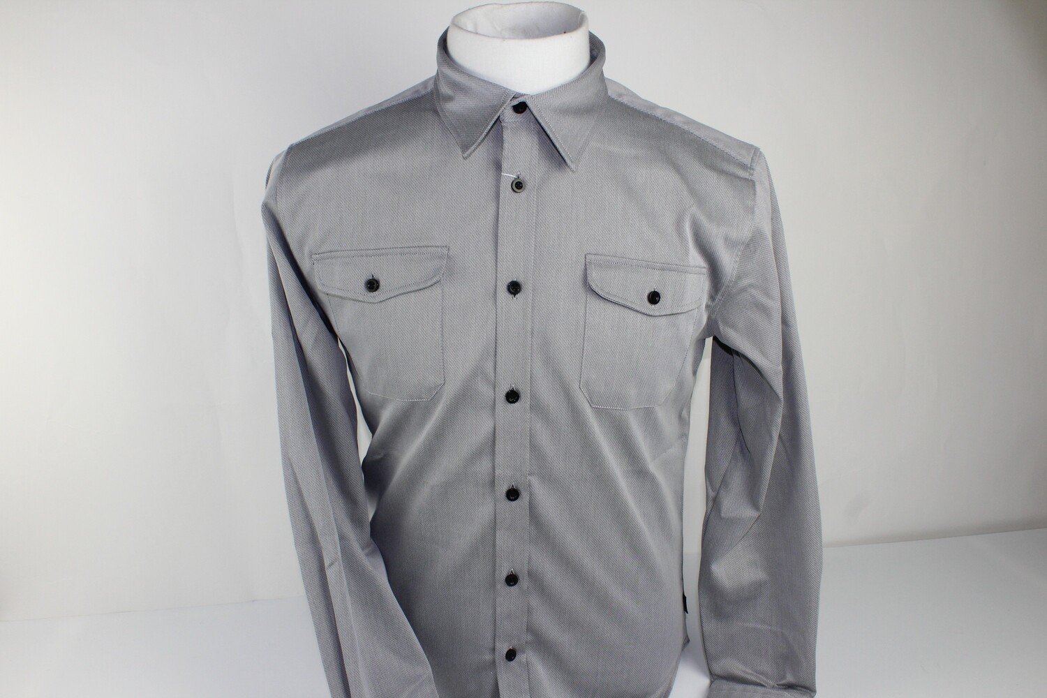 TOM PENN OVER SHIRT GREY TP893