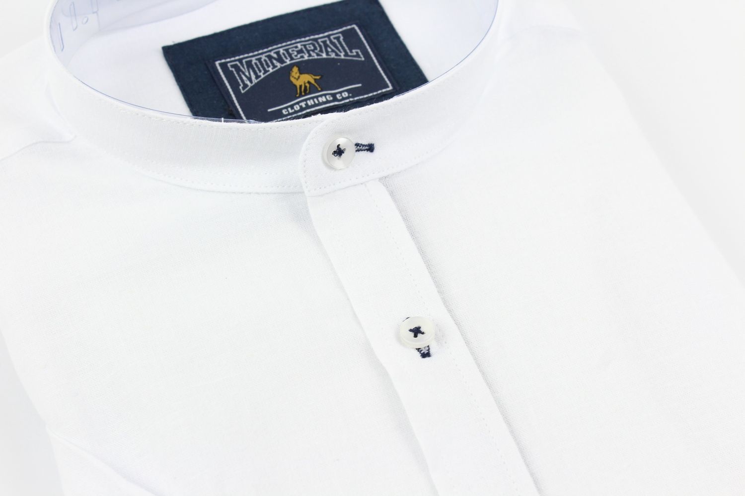 ML273140 OFFICIAL SS LINEN SHIRT WHITE