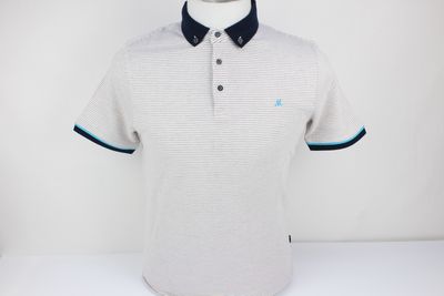 ML211505 RAXIS JAQUARD POLO OFF WHITE