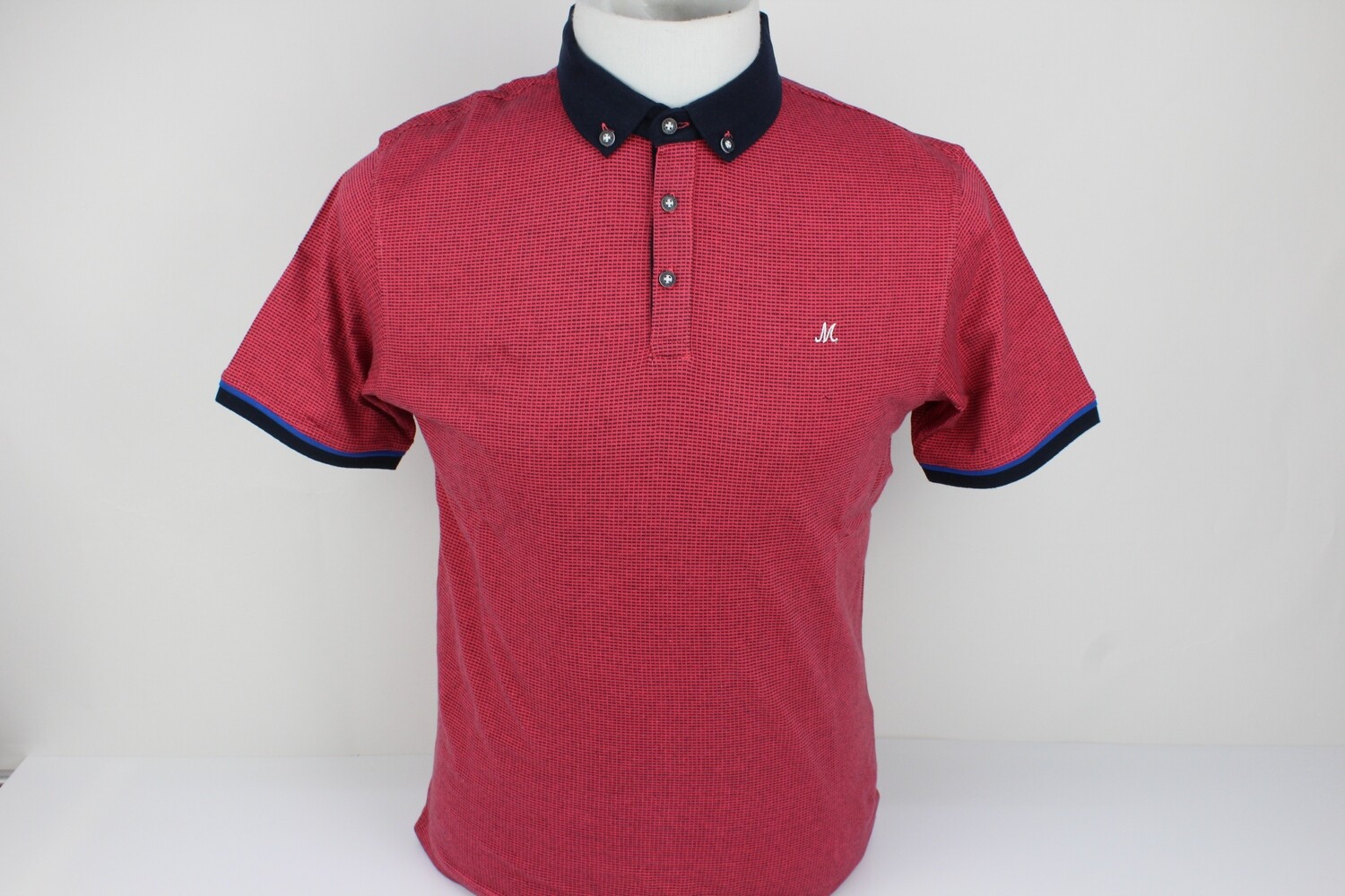 ML211502 PEDAL JACQUARD POLO CORAL