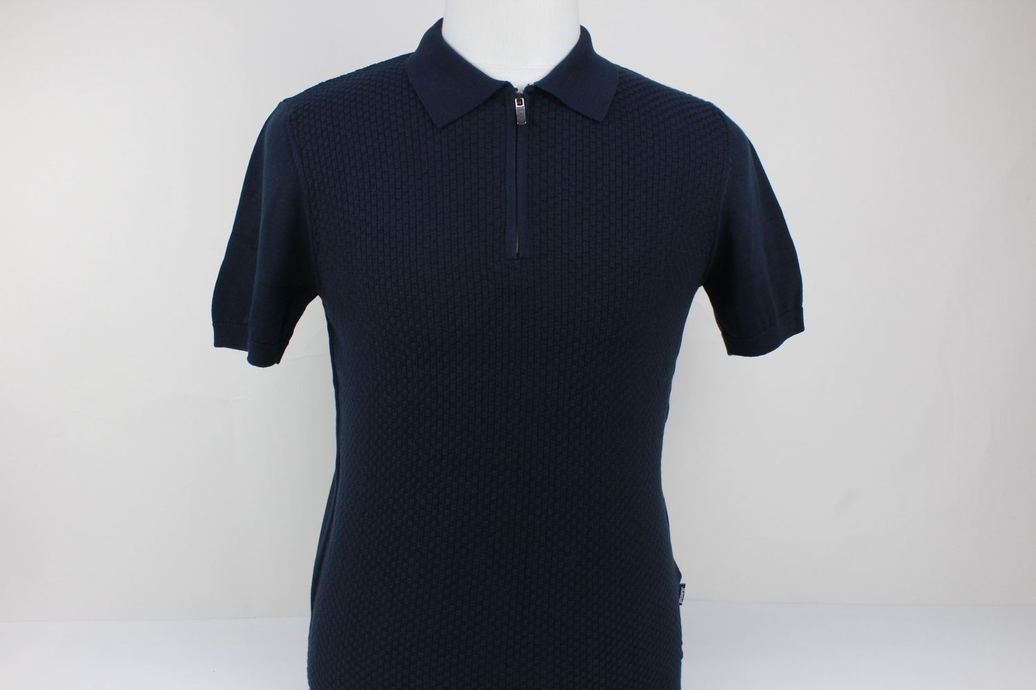 ML351468 LEXIS SHORT SLEEVE POLO KNIT NAVY