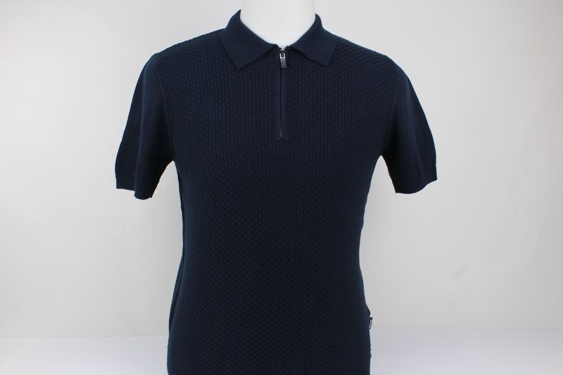 ML351468 LEXIS SHORT SLEEVE POLO KNIT NAVY