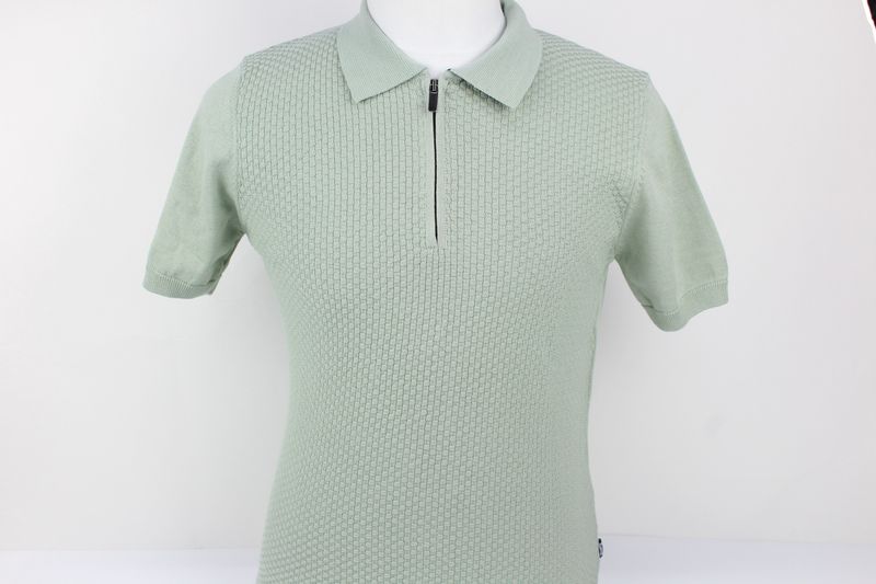ML351468 LEXIS SHORT SLEEVE POLO KNIT SAGE