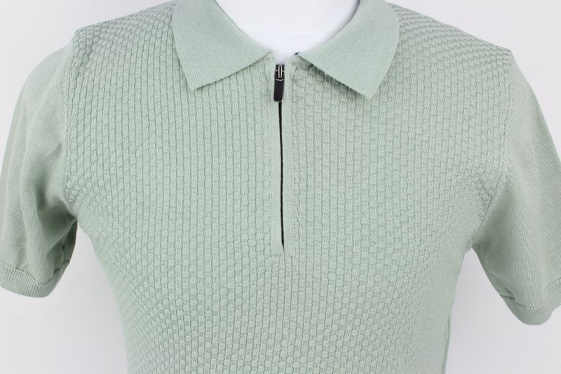 ML351468 LEXIS SHORT SLEEVE POLO KNIT SAGE