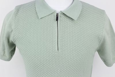 ML351468 LEXIS SHORT SLEEVE POLO KNIT SAGE
