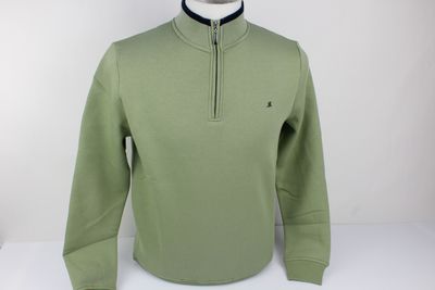 ML301359 REY QUARTER ZIP SWEAT SAGE