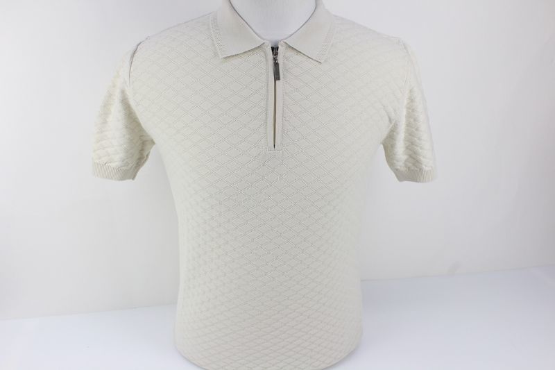 KW2845 GUIDE KNITWEAR 1/4 ZIP ECRU