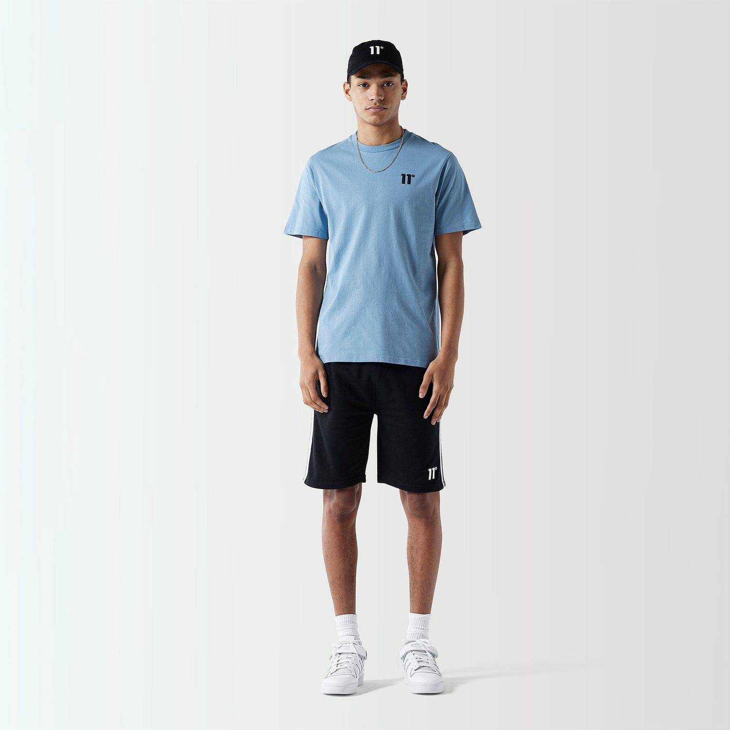 CORE TEE SHIRT SHADOW BLUE