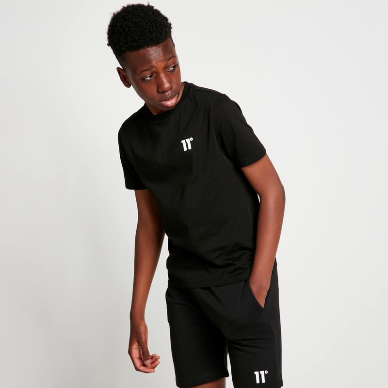 KIDS CORE TEE SHIRT BLACK
