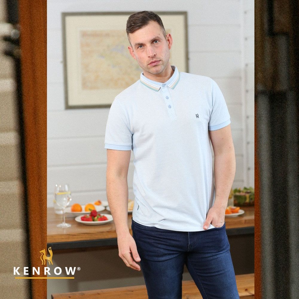 KR6 13685 HANLEY POLO SKY BLUE