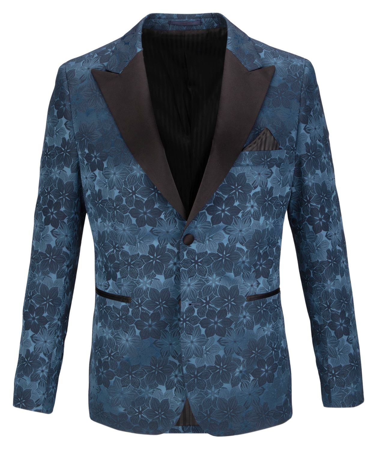 FJK1088 FABIO FRATELLI TUX JACKET TEAL