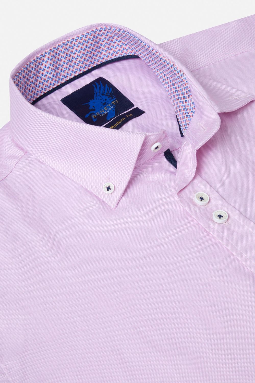 BENETTI NOAH CASUAL SS SHIRT PINK