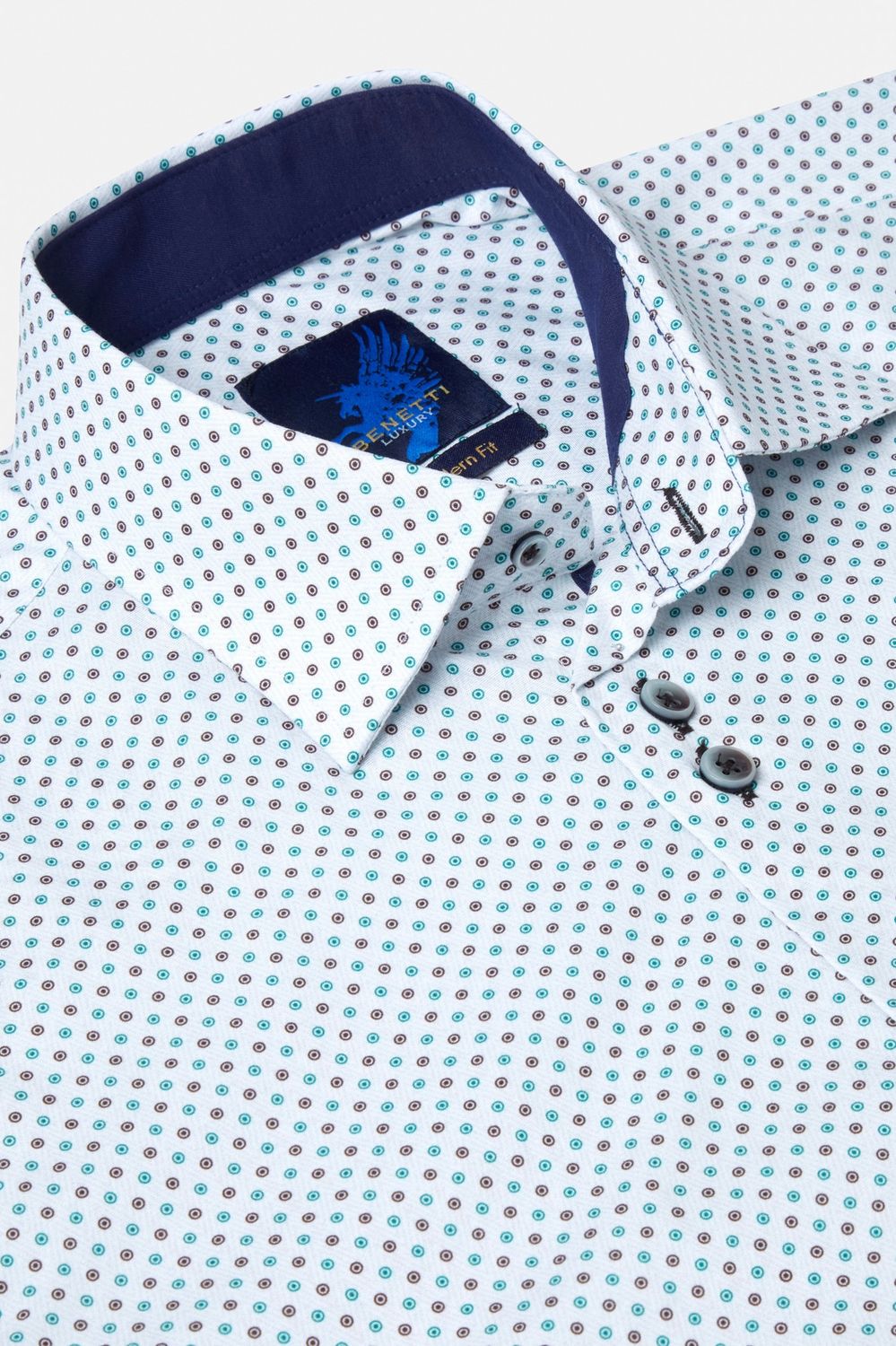 BENETTI TODD CASUAL SS SHIRT GREEN