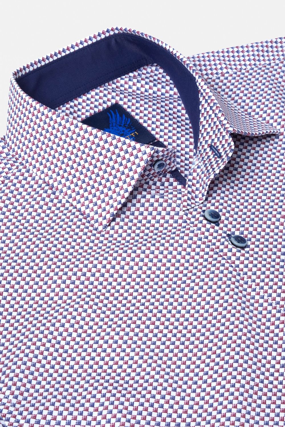 BENETTI CODY CASUAL SS SHIRT RED