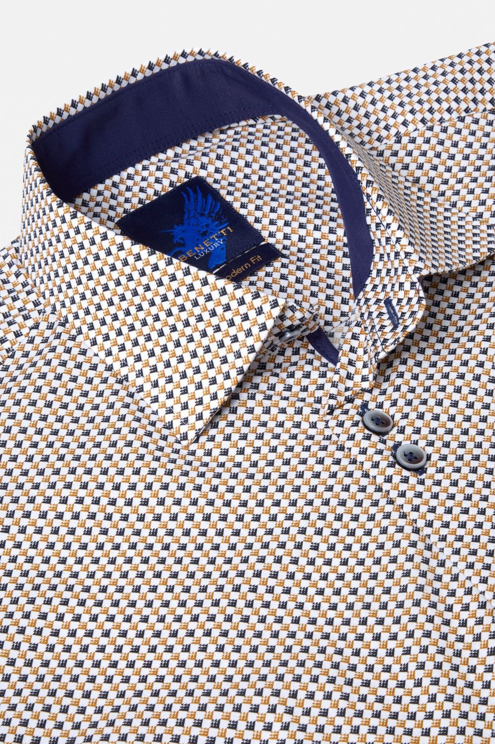 BENETTI CODY CASUAL SS SHIRT GOLD
