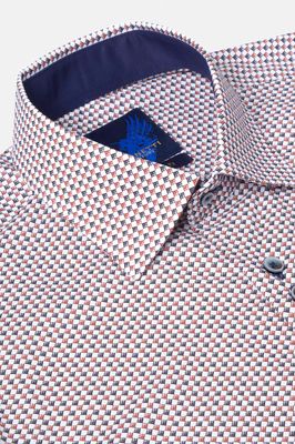 BENETTI CODY CASUAL SS SHIRT RUST