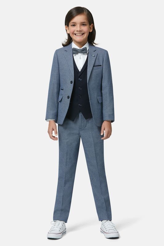 BOYS PRAGUE SUIT 3PC SMOKE