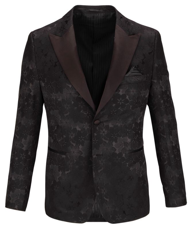 FJK1088 FABIO FRATELLI TUX JACKET BLACK