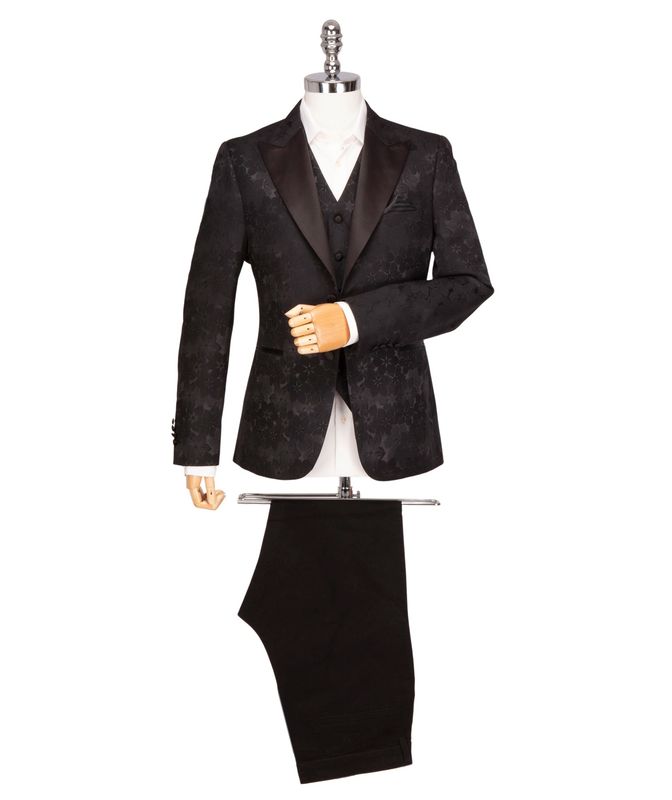 FJK1088 FABIO FRATELLI TUX JACKET BLACK