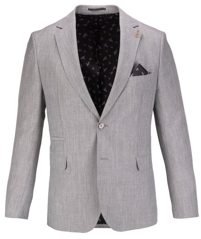 FRATELLI UNITI BLAZER GREY FJK1078