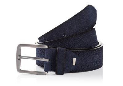 06313 0046 BILBAO BELT 1200 NAVY SOLID