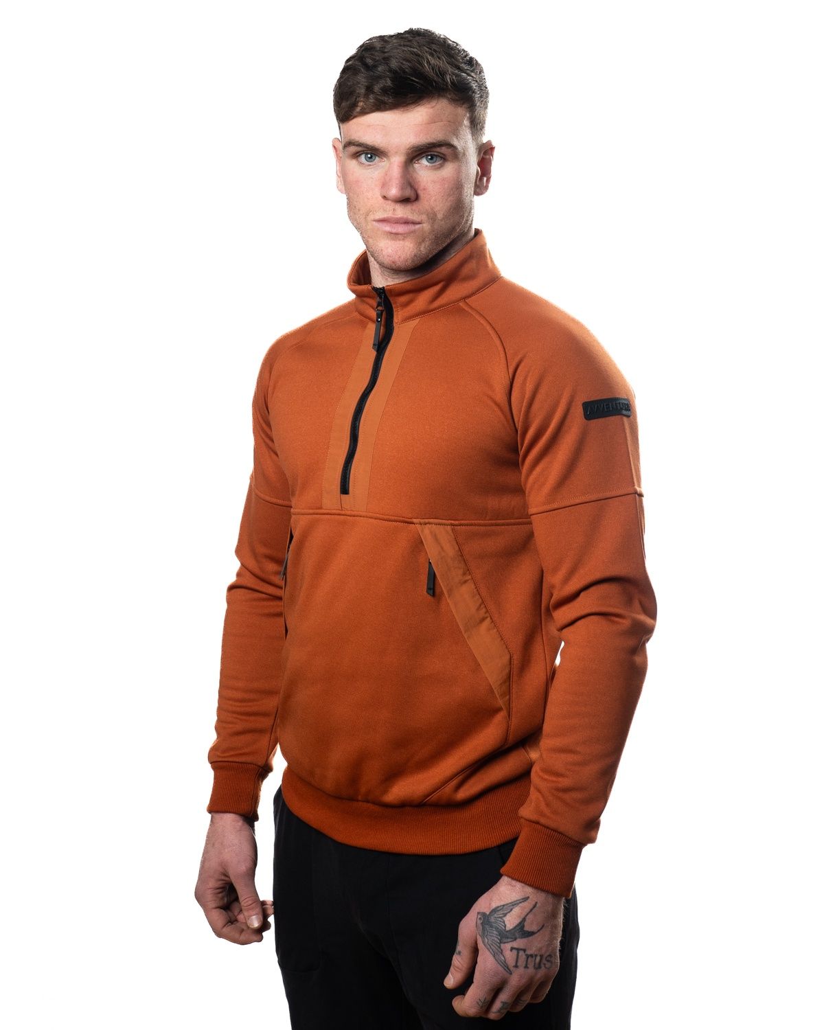 SERIE 605 1/4 ZIP ARANCIA