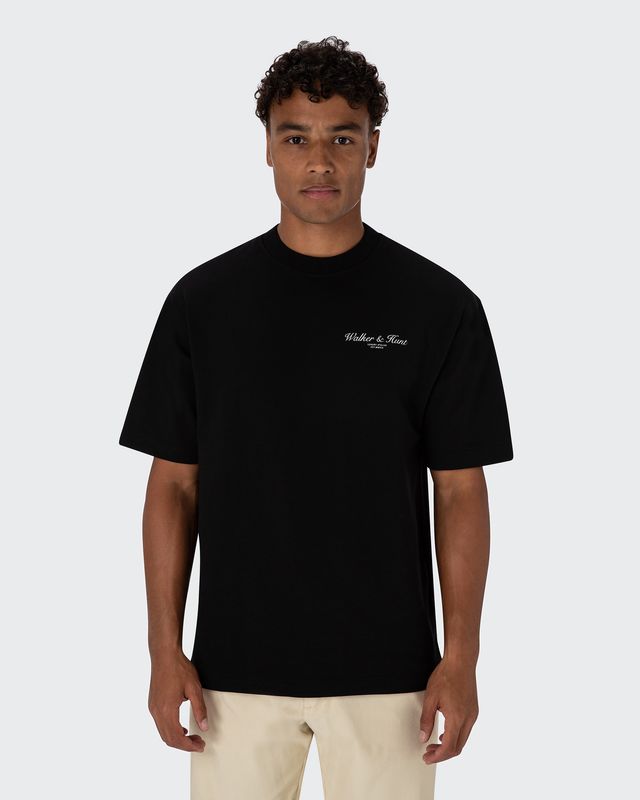 WALKER &amp; HUNT ATELIER TEE BLACK