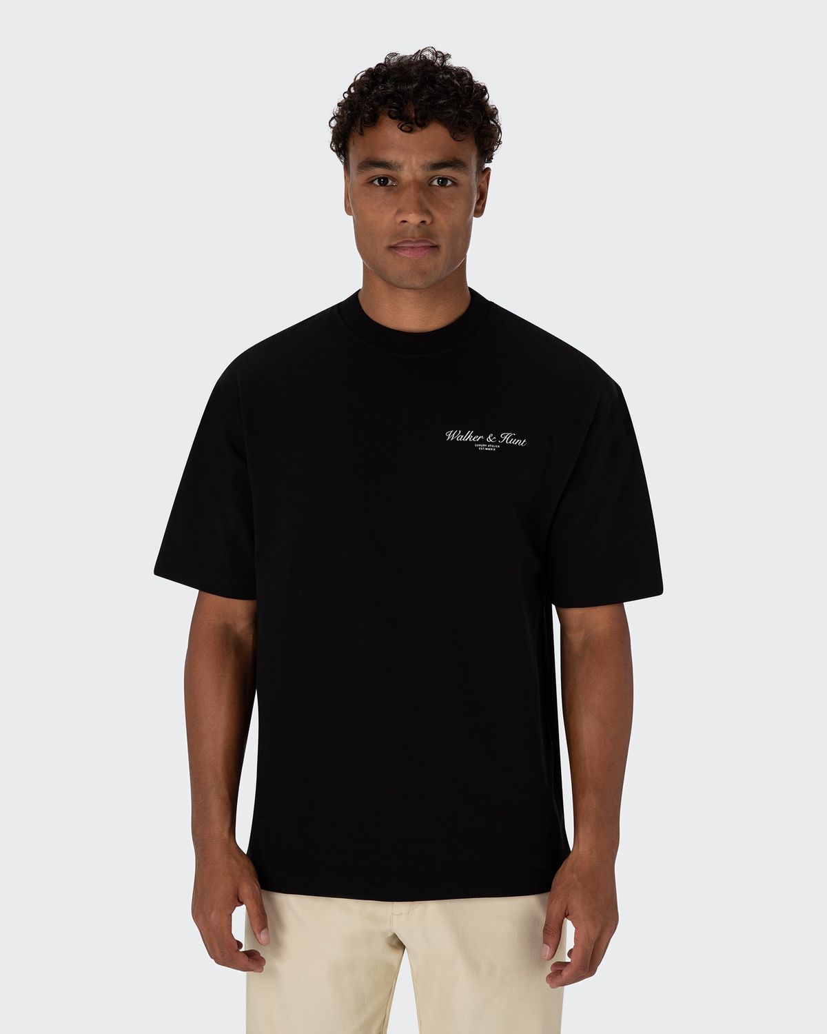 WALKER &amp; HUNT ATELIER TEE BLACK