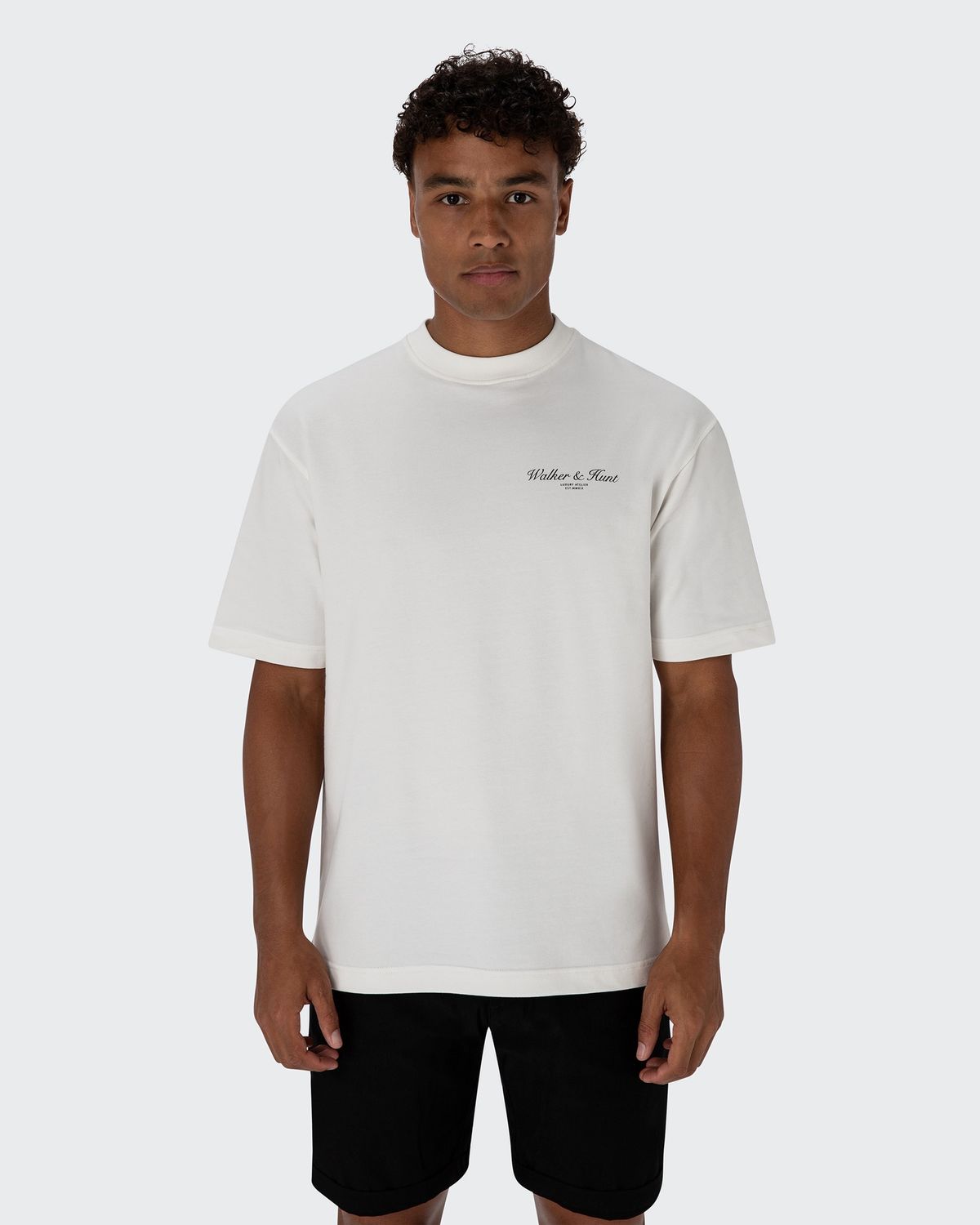 WALKER &amp; HUNT ATELIER TEE OFF WHITE