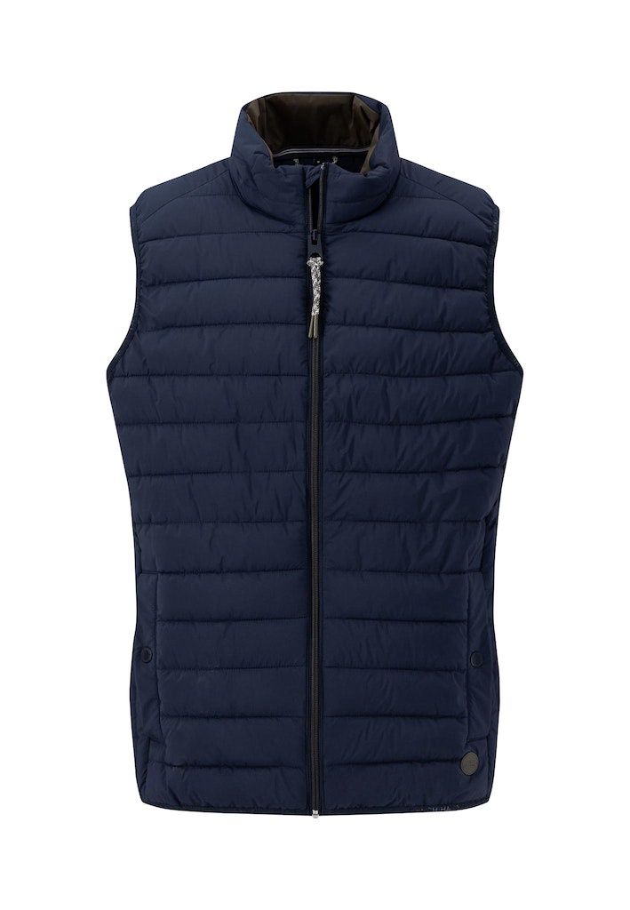 1413 2601 FYNCH HATTON GILET COL 688 DARK NAVY