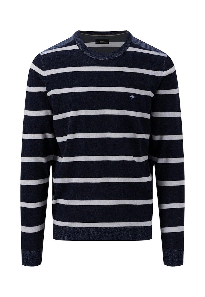 1403 607 FYNCH HATTON O NECK KNIT COL 690