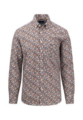 1312 8050FYNCH HATTON SHIRT COL 361 COMBI PRINTS OEIENT RED