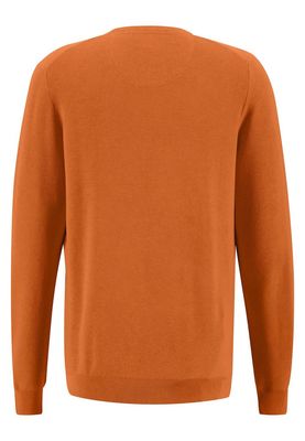 1314 220 FYNCH HATTON O NECK STRUCTURE KNIT COL 210