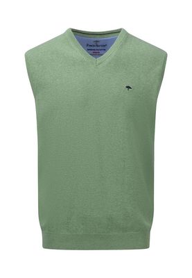 1313 214 FYNCH HATTON SLIPOVER KNITWEAR 700 SPRING GREEN