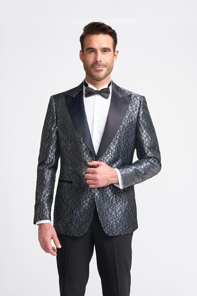 CAVANI TOROS NAVY BLAZER