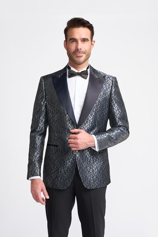 CAVANI TOROS NAVY BLAZER