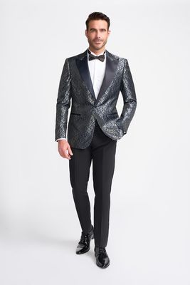CAVANI TOROS NAVY BLAZER