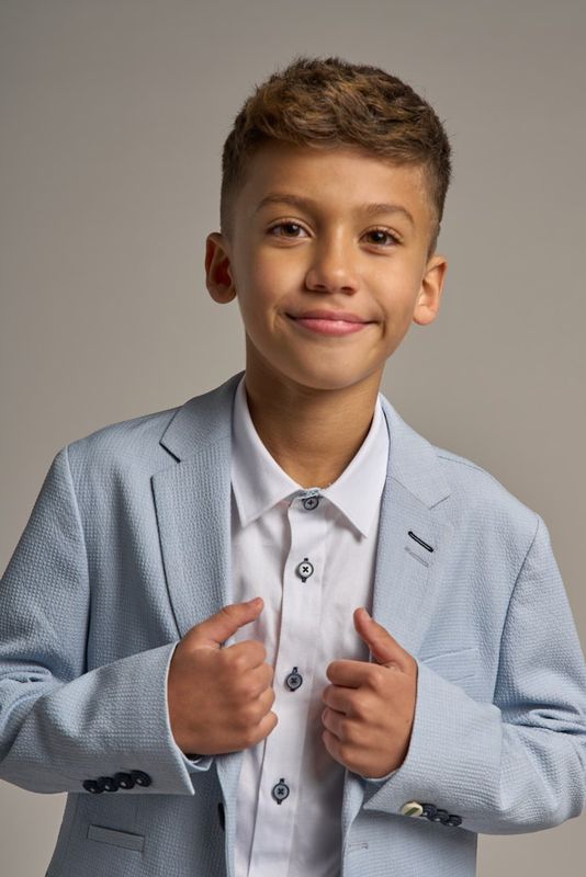 CAVANI BOYS SIREN SKY BLAZER