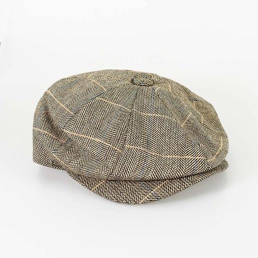 ALBERT BROWN FLAT CAP
