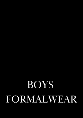Boys Formalwear