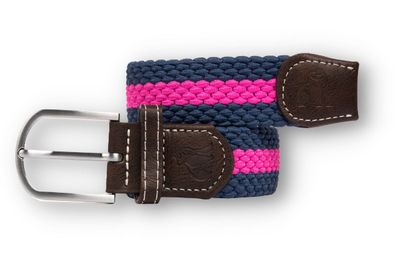 SWOLE PANDA SP RWB 25 RICH PINK STRIPE WOVEN BELT