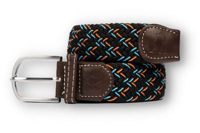 SWOLE PANDA SP RWB 22 NAVY/RED AND BLUE SPOT WOVEN BELT