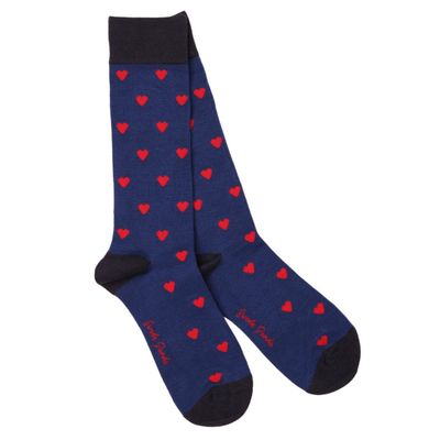 SWOLE PANDA SP394 HEART SOCKS